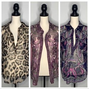 Set of three INC blouses
